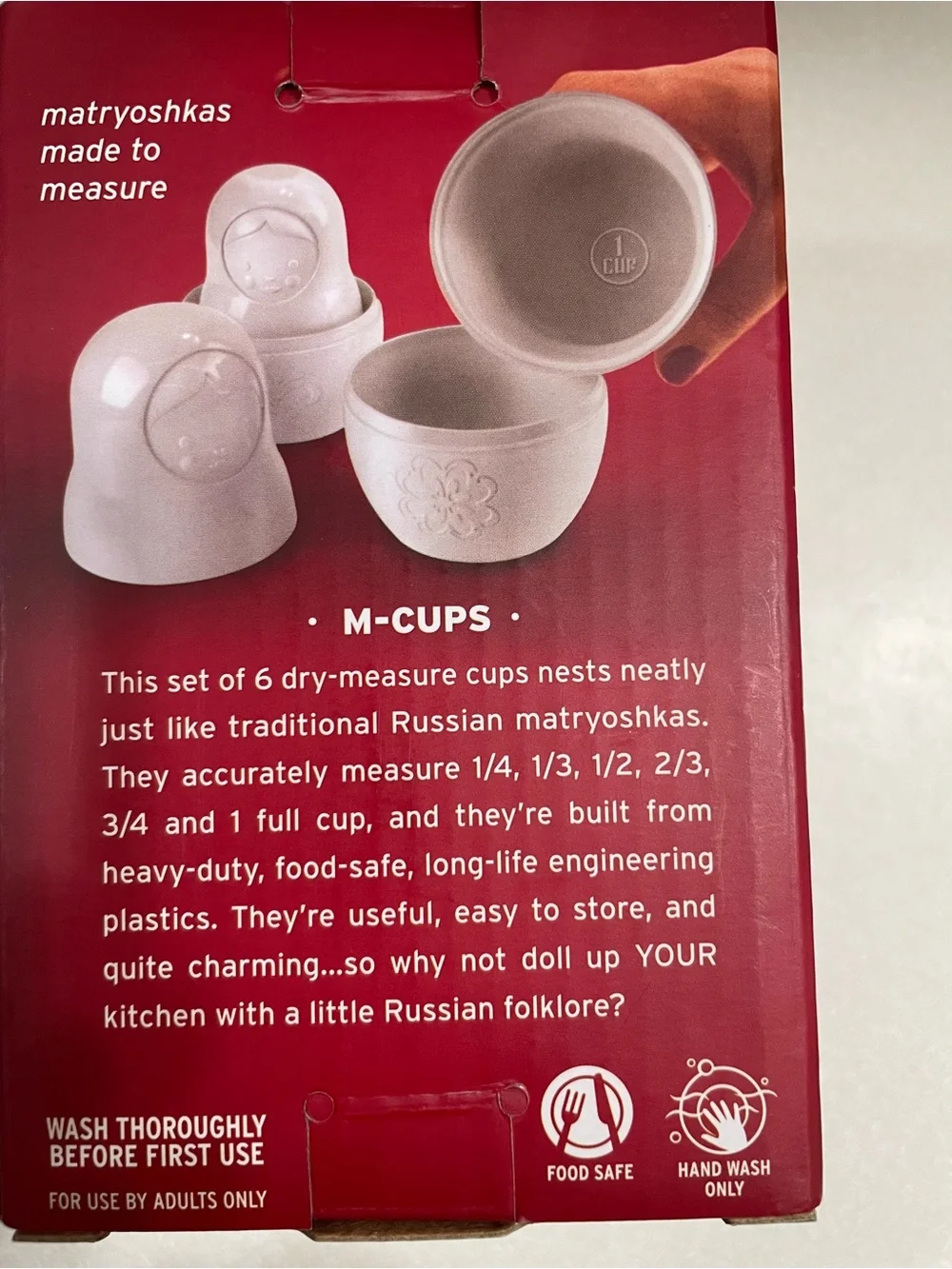 Fred M-Cups Matryoshka 🪆 Measuring Cups